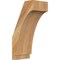 Ekena Millwork 6"W x 8"D x 16"H Imperial Rough Sawn Knee Brace, Western Red Cedar BRC06X08X16IMP00RWR - alternate 1